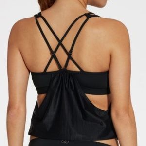 NEW Calia Women's 2-in-1 Tankini Black XS